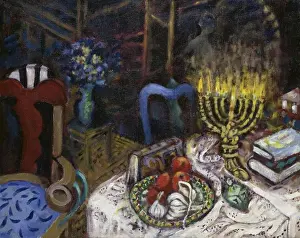 Contemporary Prints: Last Night II Freshman Brown (20th C. American) Acrylic on Canvas