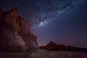 Starlight Prints: Nightscape in the Death Valley, Chile