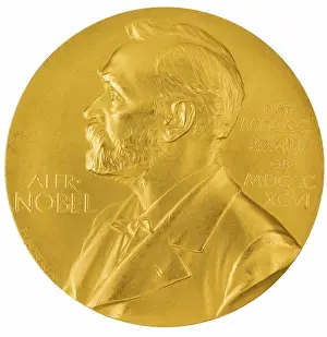 1902 Prints: The Nobel Prize Medal for Physics