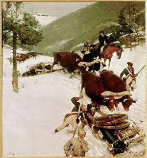 The Noble Train Of Artillery by Tom Lovell, b.1909