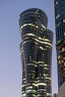 Skyscraper Prints: NOC Tower, North Oil Company, Doha, Qatar, Asia