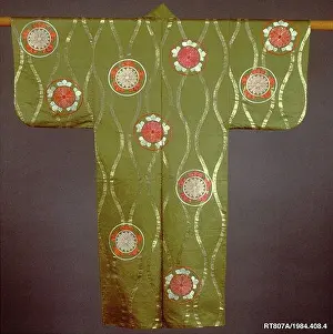 Costumes Prints: Noh Robe Japan. Noh Robe. Japan. Silk, metallic thread. Meiji period (1868-1912). Costumes