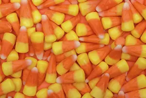 North America, USA, WA, Redmond, candy corn patter
