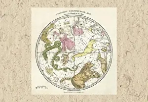 : Northern Circumpolar Map, Celestial & Astrological Charts