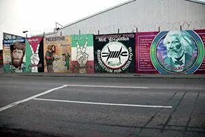 Terrace Prints: Northern Ireland, Belfast, Derby Terrace