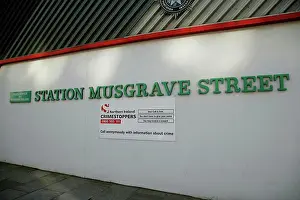 Belfast Prints: Northern Ireland, Belfast, Musgrave Street