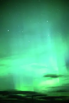 Uniqueness Prints: The Northern Lights appear in Wrangell St. Elias National Park