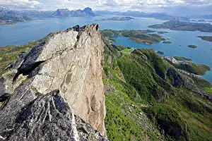 Scandanavia Prints: Norway, Nordland, Helgeland, Rodoy Island