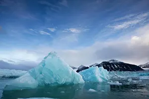 Glacier Prints: Norway, Svalbard, Spitsbergen Island