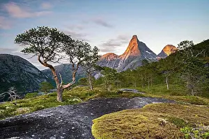 Mountaintop Prints: Norway's National Mountain Stetind, Tysfjord, Ofoten, Norway, Europe