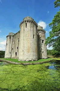 Middle Ages Prints: Nunney Castle built in the 1370s by Sir John de la Mere