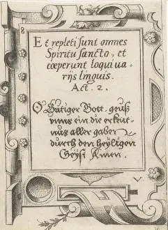 Papier Prints: Nuremberg, Solis, Virgil, Fool attacked by wasps and a dog