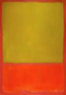 Abstraction Prints: Ochre and Red on Red, Mark Rothko