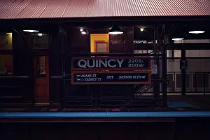 Rail Prints: October 22, 2020- Chicago Subway, Quincy station