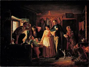Attention Prints: Offer of Marriage from the Government Official to the tailor's daughter