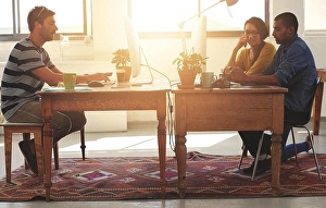 Businesswomen Prints: This office was made for creativity. designers working in a modern office