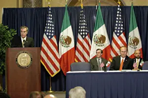 Office of the Secretary (Carlos Gutierrez) - Mexican Cement Signing