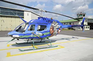 Stationary Prints: OH-58 helicopter of the Austrian Air Force in special colors