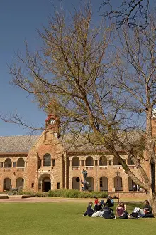 Students Prints: The Old Arts Building, now housing the Mapungubwe Museum
