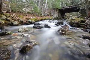 Conservation Prints: Old bridge, which crosses Skookumchuck Brook along the Notchway Trail