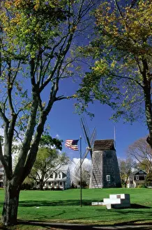 New York State Prints: Old Hook Mill East Hampton Long Island New York, USA