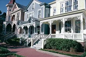 District Prints: Old style clapboard residences