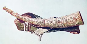 Ivory Prints: Oliphant. An ivory Hunting Horn called Oliphant because of its ivory nature