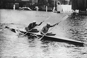 Rowboat Prints: Olympic Games: Sweden wins the 10
