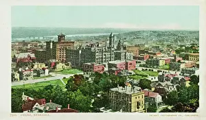 House Prints: Omaha, Nebraska Postcard. ca. 1900, Omaha, Nebraska Postcard