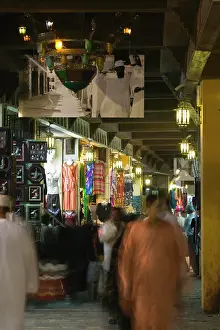 Blur Prints: Oman, Muscat, Mutrah. Mutrah Souk / Market (NR)