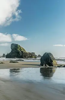 State Park Prints: Oregon, Pistol River State Scenic Viewpoint, Meyers Beach
