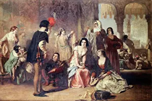 Instrument Prints: Origin Of The Guelph And Ghibeline Quarrel