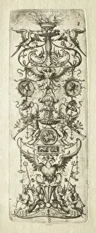 Fillet Prints: Ornament Fillet. Daniel I Hopfer (German, c. 1470-1536). Etching;