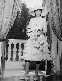 Wedding Dress Prints: Ornella Vanoni, 1960