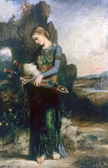 Gustave Prints: Orpheus, 1865. Artist: Gustave Moreau