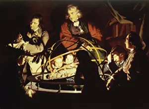Innovation Prints: The Orrery 1766 Joseph Wright of Derby (1734-1797 British) Oil on canvas Derby Museum & Art Gallery
