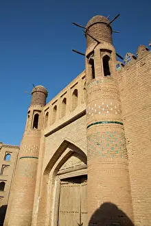 Khiva Prints: Outer Walls of Tosh Havli Palace