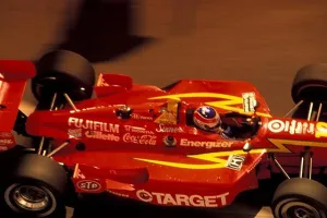 1990s Prints: overhead Jimmy Vasser CART 1999 cockpit race car 1990s street