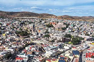 Sights Prints: Overlook over the Unesco site Zacatecas, Mexico, Central America
