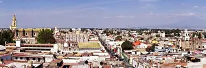 Space For Copy Prints: Overview of City, Cholula, Mexico