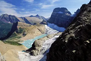 Glacier Prints: Overview of a Glacier, Glacier National Park, MT
