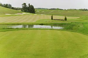 Space For Copy Prints: Overview of Golf Course