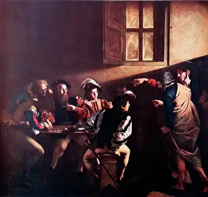 Religious Art Prints: Painting titled The Calling of St