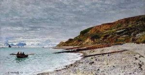 Impressionist Prints: Painting titled La Pointe de la Hève