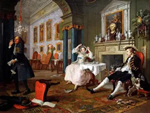 Paint Prints: Painting titled Marriage à-la-mode: 2