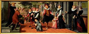 Family Prints: Painting titled Rich Children