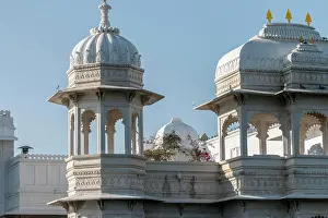 Architectural Prints: Palace hotel. Jag Niwas. Lake Pichola