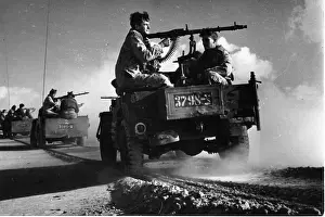 Israel Prints: Palmach armoured unit fighting with the Israel Defence Forces during the 1948 War of Independence