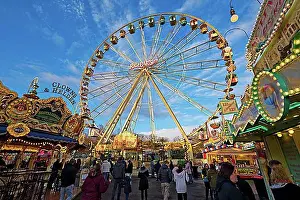 North Rhine Westphalia Prints: Palmkirmes, largest spring fair in North Rhine-Westphalia