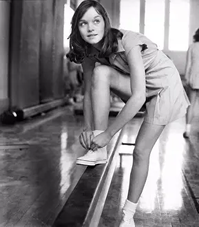 Actress Prints: Pamela Sue Martin, on-set of the Film, 'Our Time', Warner Bros. 1974